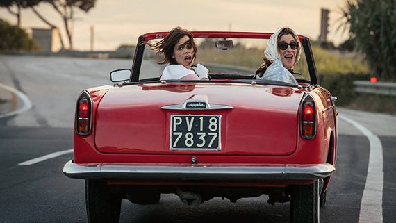  Two for the road: a scene from Paolo Virzi’s Like Crazy
